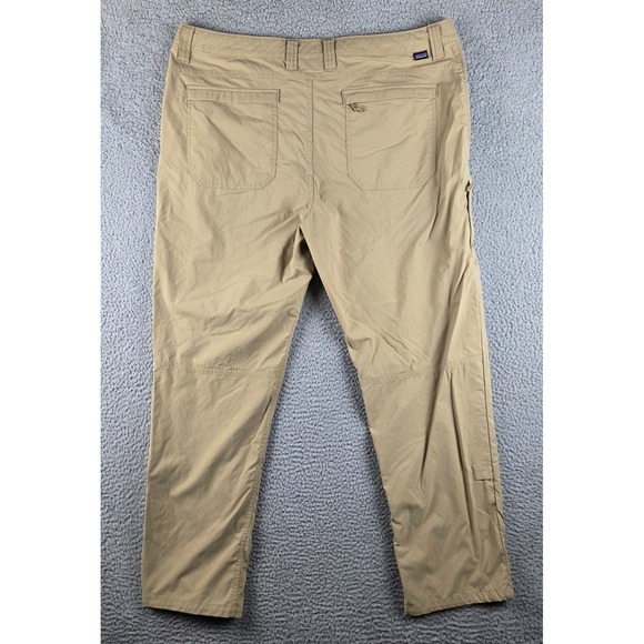 Patagonia Quandary Pants Mens 40 (40x30) Tan Activewear Hiking Sports - Picture 10 of 12